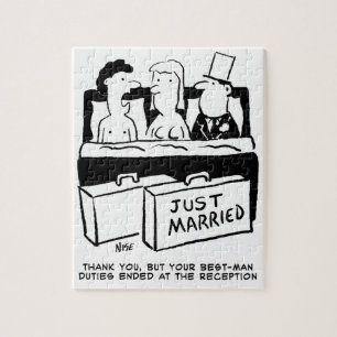 Honeymoon Wedding Night for Bride & Groom Legpuzzel