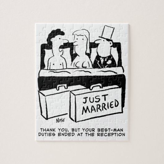 Honeymoon Wedding Night for Bride & Groom Legpuzzel (Verticaal)