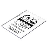 Honeymoon Wedding Night for Bride & Groom Notitieboek (Linkerzijde)