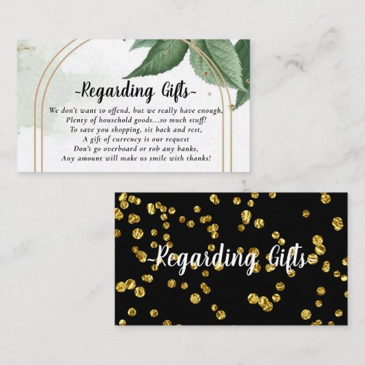 Honeymoon Wishing well Kaart (Voorkant / Achterkant)