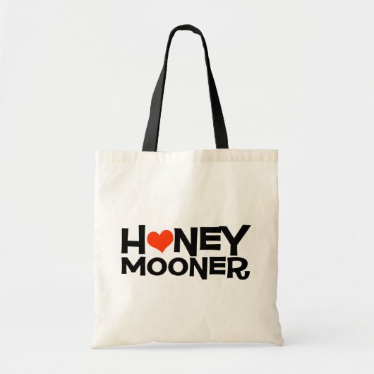 Honeymooner met hart klassieke Canvas tas (Voorkant)