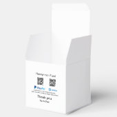 Honeymoonfonds PayPal Venmo QR-code dank je Bedankdoosjes (Geopend)