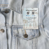 Honeymoonfonds Venmo PayPal-donatie Q R-koppel Button (Insitu)