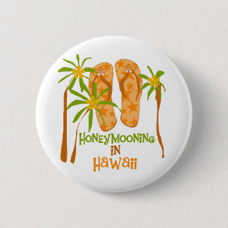 Honeymooning in Hawaii Ronde Button 5,7 Cm