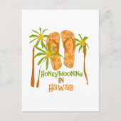 Honeymooning in het Briefkaart Hawaï (Voorkant)