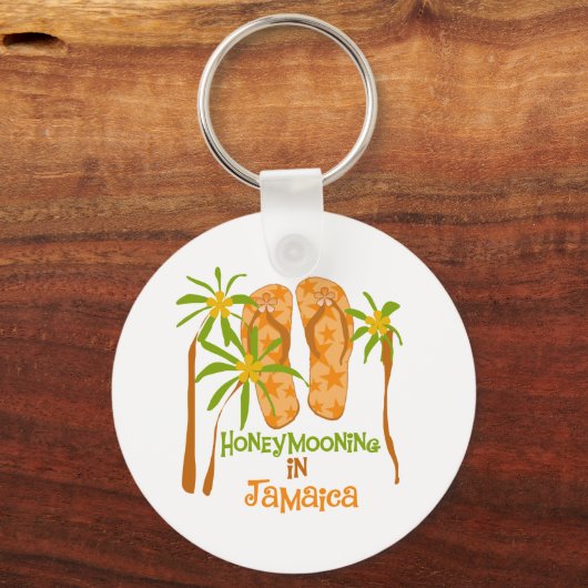 Honeymooning in Jamaica-Sleutelhanger Sleutelhanger (Voorkant)