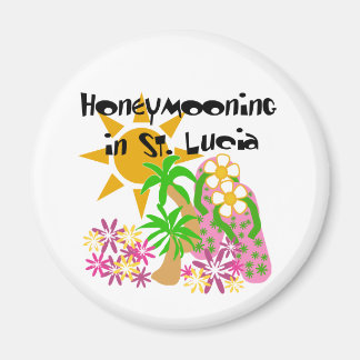 Honeymooning in Saint Lucia Magneet