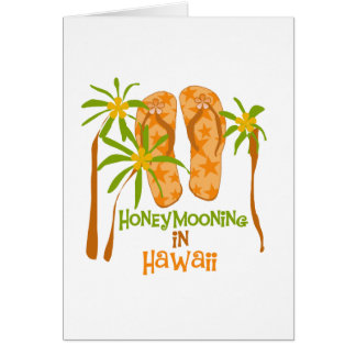 Honeymooning op Hawaii-kaart
