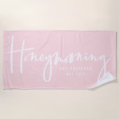 Honeymooning Strandlaken (Voorkant)