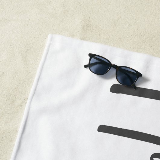 Honeymooning Strandlaken (In situ)