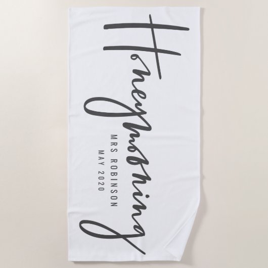 Honeymooning Strandlaken (Voorkant)