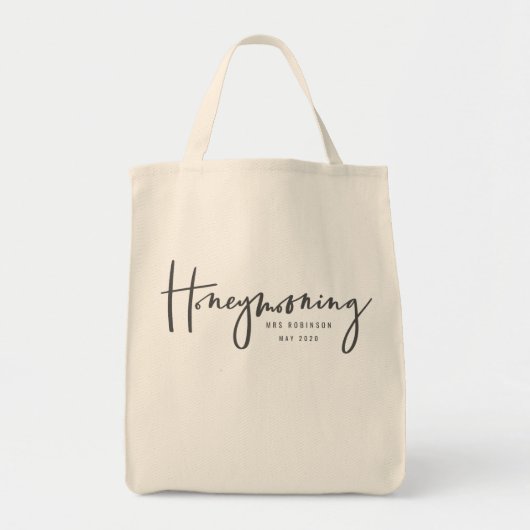 Honeymooning Tote Bag (Voorkant)