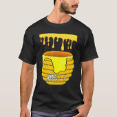 Honeypot pot pot van honing kostuum voor Halloween T-shirt (Voorkant)