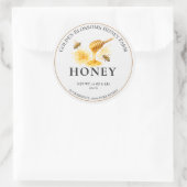 Honeypot Product Labels - Witte Imkerstickers (Tas)