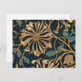 Honeysuckle (1876) van William Morris Briefkaart (Voorkant / Achterkant)