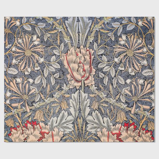 Honeysuckle (1896) van William Morris Cadeaupapier (Vlak)