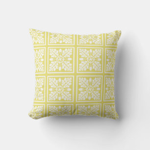 Honeysuckle Acorn en Leaf Tile Design Kussen