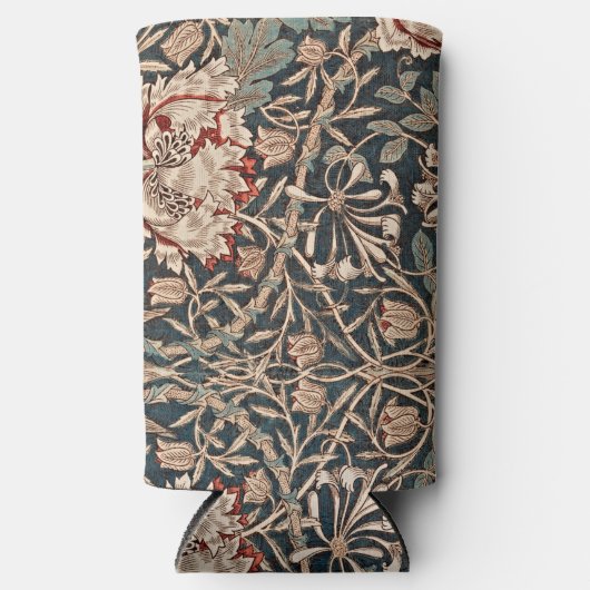 Honeysuckle artwork, esthetische bloem seltzer blikjeskoeler (Voorkant)