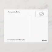 Honeysuckle Berries Briefkaart (Achterkant)