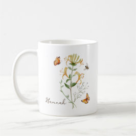 Honeysuckle Birth Month Flower Koffiemok