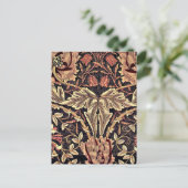 Honeysuckle,  bloemontwerp, briefkaart (Staand voorkant)