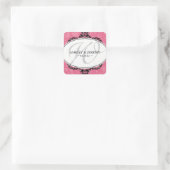 Honeysuckle bruiloft gunst Stickers (Tas)