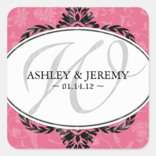 Honeysuckle bruiloft gunst Stickers