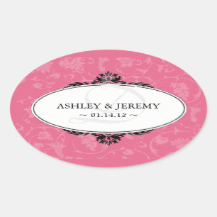 Honeysuckle bruiloft gunst Stickers