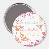 HoneySuckle Bruiloften Gebruik Magneet hieronder g (Voorkant / Achterkant)