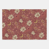 Honeysuckle Delight William Morris Larkspur Inpakpapier Vel (Voorkant 3)