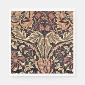Honeysuckle, een  ontwerp van William Morris, Servet (Voorkant)