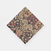 Honeysuckle, een  ontwerp van William Morris, Servet (Hoek)