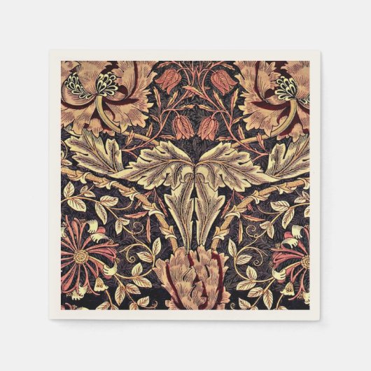 Honeysuckle, een William Morris-ontwerp, Servet (Voorkant)