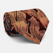 Honeysuckle, een William Morris patroon, Stropdas (Opgerold)