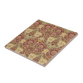 Honeysuckle en Tulip 1876 van William Morris Tegeltje (Zijkant)