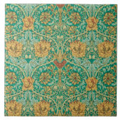 Honeysuckle en Tulip van William Morris 1876 Tegeltje (Voorkant)