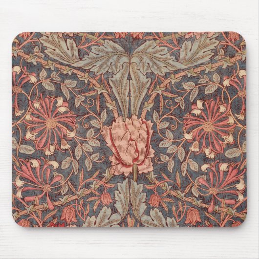 Honeysuckle, Floral Pattern by William Morris Muismat (Voorkant)