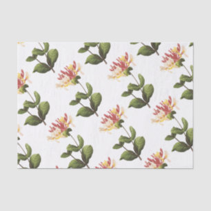 Honeysuckle Flower Pattern Tissuepapier