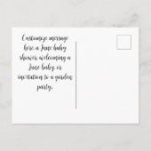 Honeysuckle Garden Fairy - June Birth Flower Postc Briefkaart (Achterkant)