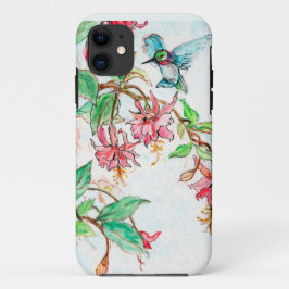 Honeysuckle Hummingbird Case-Mate iPhone Case