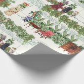 Honeysuckle in Waiting | Natuurlijke Cadeaupapier (Hoek)