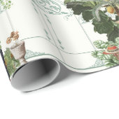 Honeysuckle in Waiting | Natuurlijke Cadeaupapier (Rol Hoek)