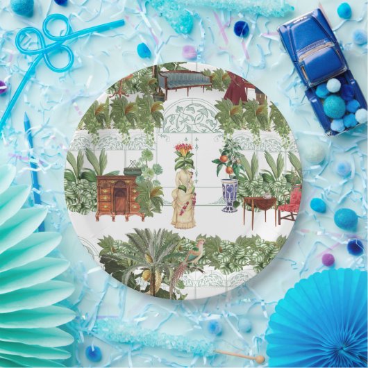 Honeysuckle in Waiting | wit Papieren Bordje (Feest)