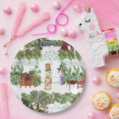 Honeysuckle in Waiting | wit Papieren Bordje (Feest)