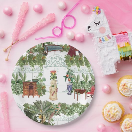 Honeysuckle in Waiting | wit Papieren Bordje (Feest)