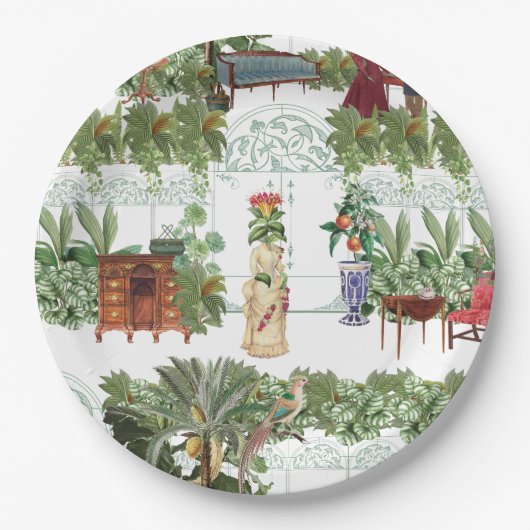 Honeysuckle in Waiting | wit Papieren Bordje (Voorkant)