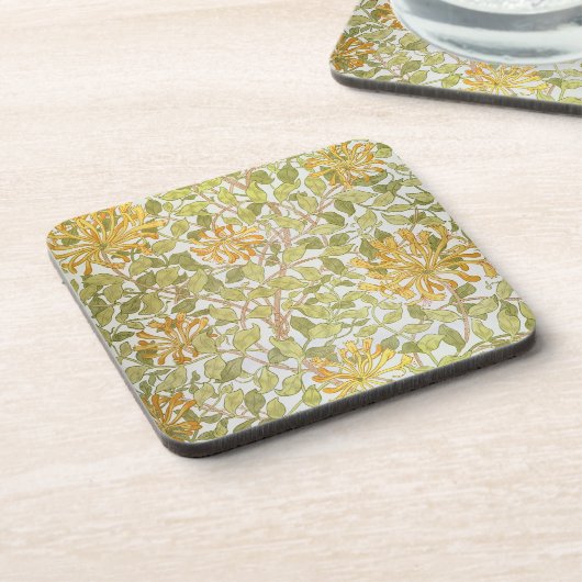 'Honeysuckle'-ontwerp, 1883 Bier Onderzetter (Linkerzijde)