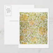 'Honeysuckle'-ontwerp, 1883 Briefkaart (Voorkant / Achterkant)