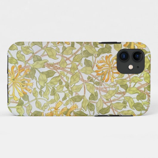 'Honeysuckle'-ontwerp, 1883 Case-Mate iPhone Case (Achterkant (horizontaal))