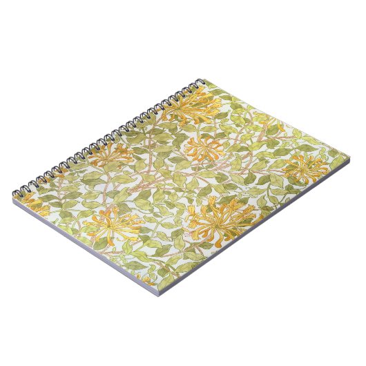 'Honeysuckle'-ontwerp, 1883 Notitieboek (Linkerzijde)